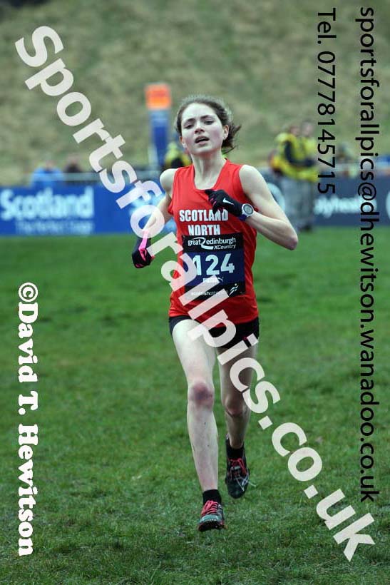 Senior and junior womens Inter-District, 2017 Great Edinburgh Cross Country. Photo: David T. Hewitson/Sports for All PIcs